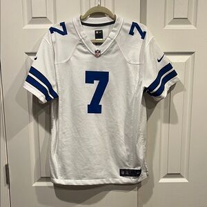 NFL White On Field Stephan Diggs collectible Jersey XL